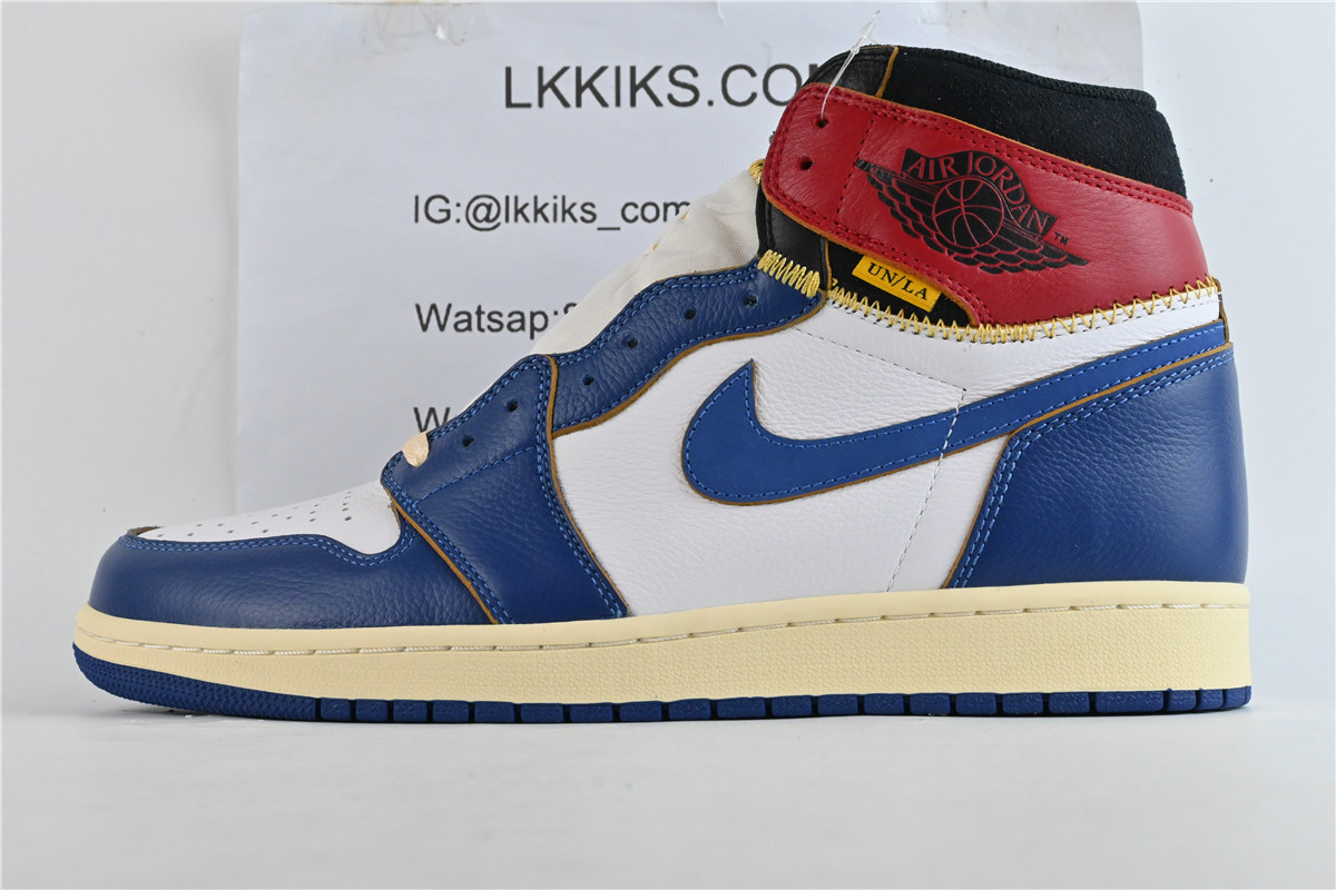 Jordan 1 Retro High Union Los Angeles Blue Toe (Big Size)